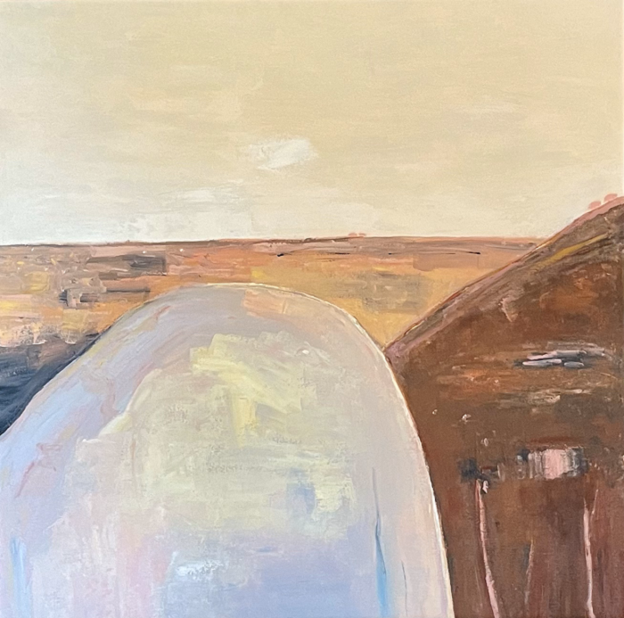 Emma Niehof, View from a rock - You Yangs, Australian artist, Town & Country Gallery, Gippsland