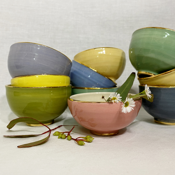 Lynley Northcott Small Bowl Australian artist handcrafted ceramics Town & Country Gallery Yarragon Gippsland