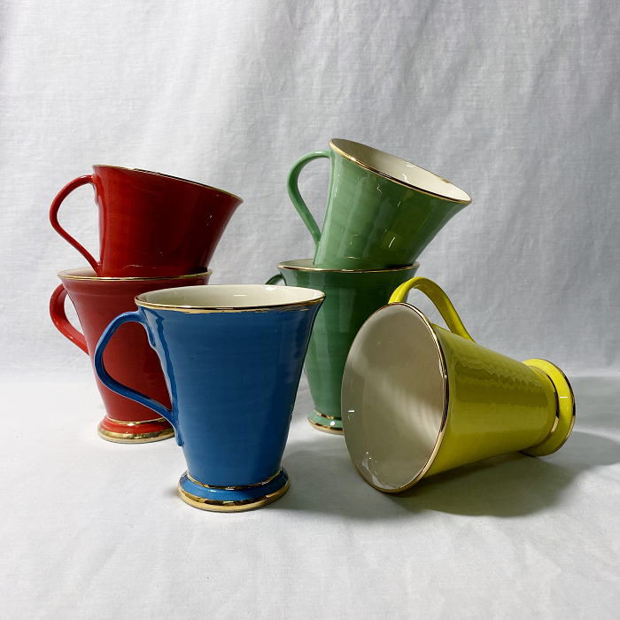 Lynley Northcott conical mugs