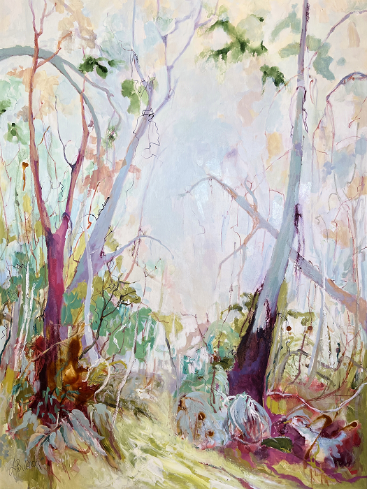 Lynne Bickhoff After the Boonado Australian landscape artist, Town & Country Gallery, Gippsland