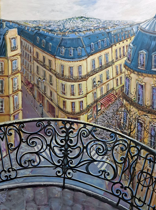 Marek Wilinski Parisian balcony
