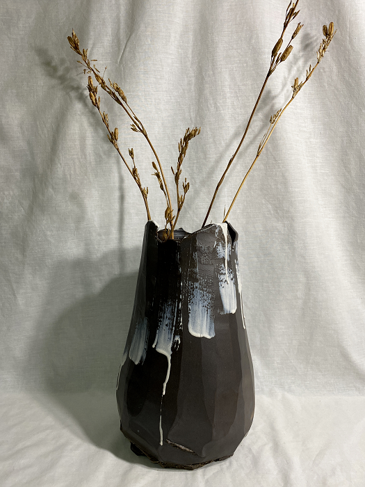 Minna Graham Black and white Vase
