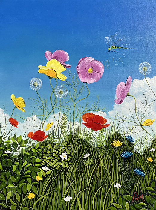 Nick Perrin Popping colours - poppies in the field