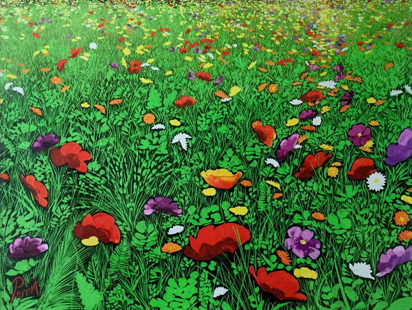 Nick Perrin Splendour in the Grass 38x50cm Giclee Print Mat_51x61cm $165