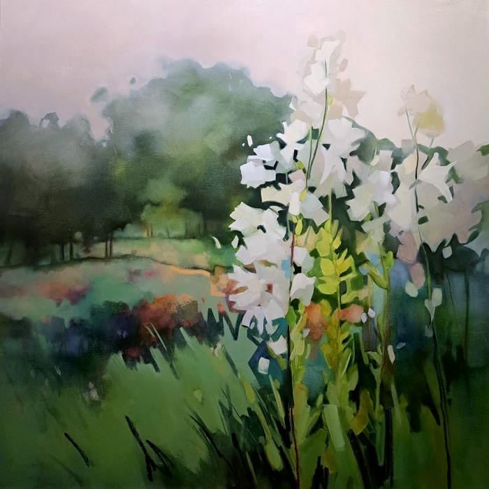 Sara Paxton Spring Beauty oil on stretched canvas Australian artist Town & Country Gallery Gippsland